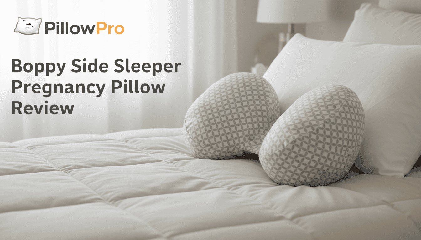 Boppy Side Sleeper Pregnancy Pillow Review: Comfort & Support for 2026