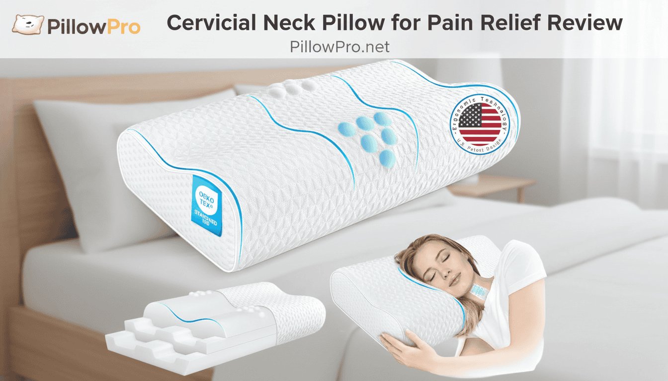 Cervical Neck Pillow for Pain Relief Review (2026)