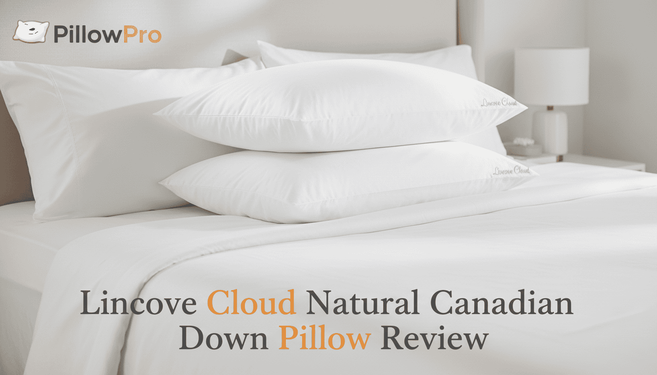 Lincove Cloud Canadian Down Pillow Review (2026): Luxury Natural Down Tested