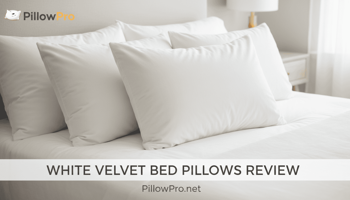 White Velvet Bed Pillows Review (2026): Hotel-Quality 2-Pack Tested